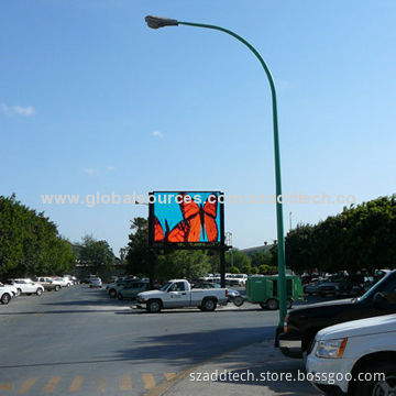 P20mm Outdoor LED Video Screen, 110° Viewing Angle Horizontal, 60° Vertical
